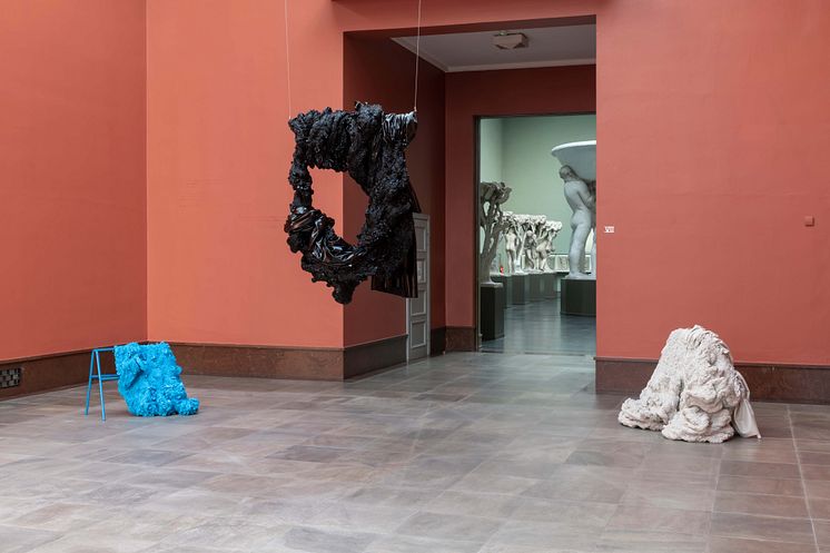 Fra Hanne Friis' utstilling Sirkulasjon på Vigelandmuseet i 2022. 