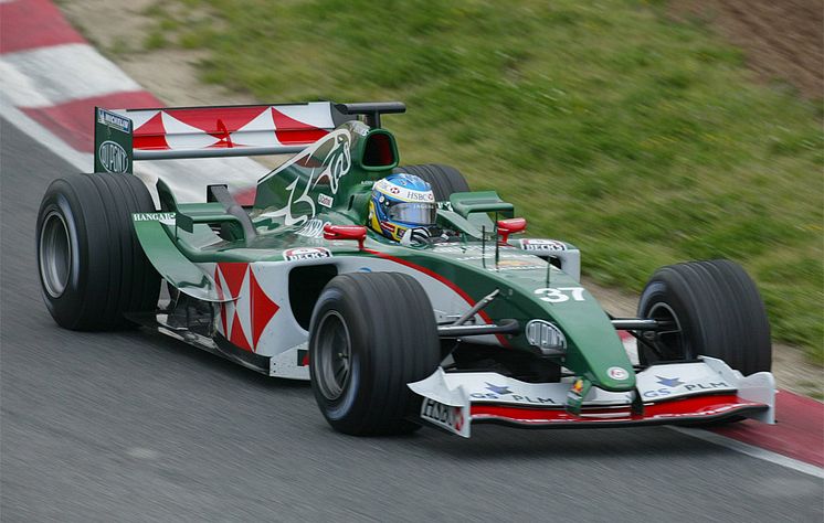 Björn Wirdheim - test Formula 1
