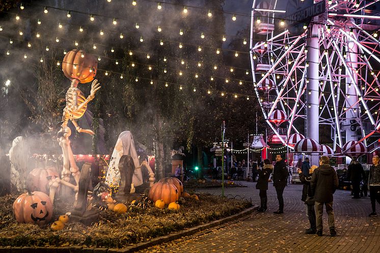 Fra Halloween i Tivoli Friheden 