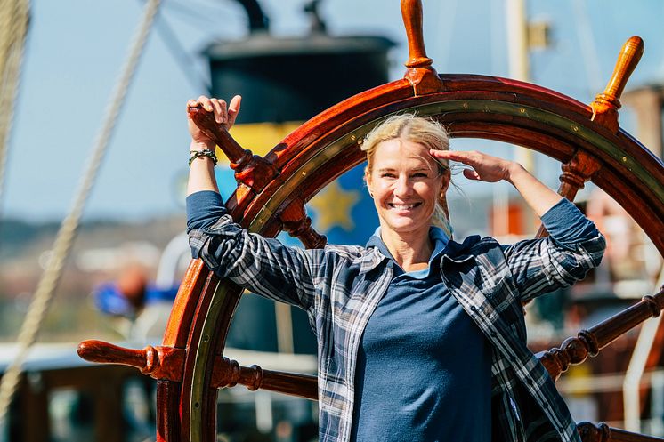 Annelie Pompe på Maritiman