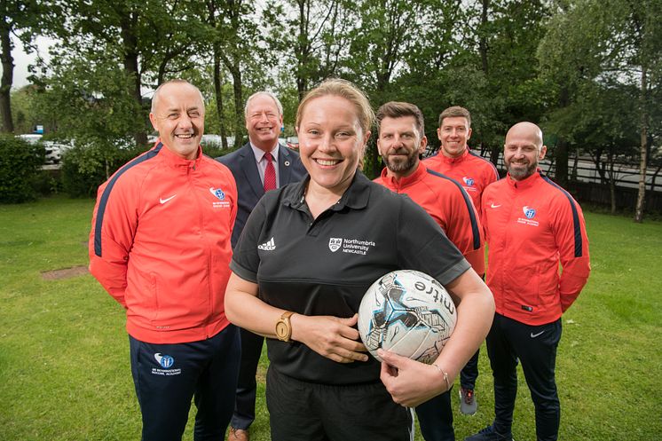 International football academy launched at Northumbria University