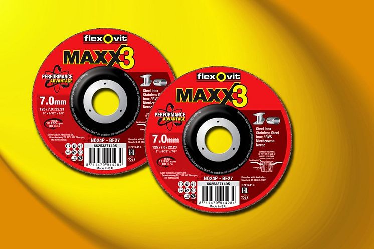 Flexovit Maxx 3 navrondeller - web