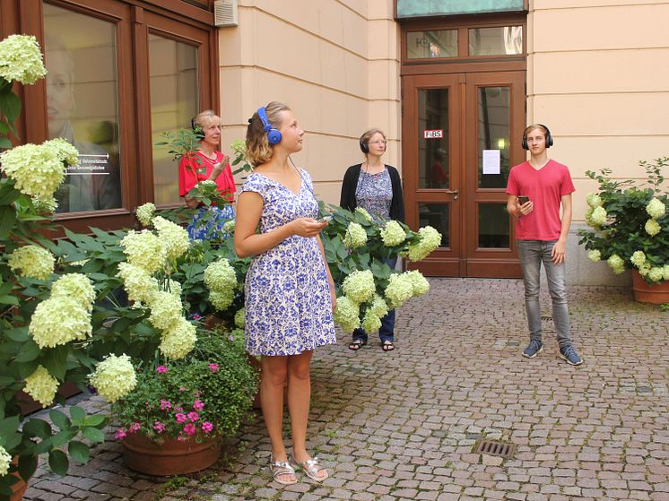 Notenspur-Soundwalk - Städtisches Kaufhaus