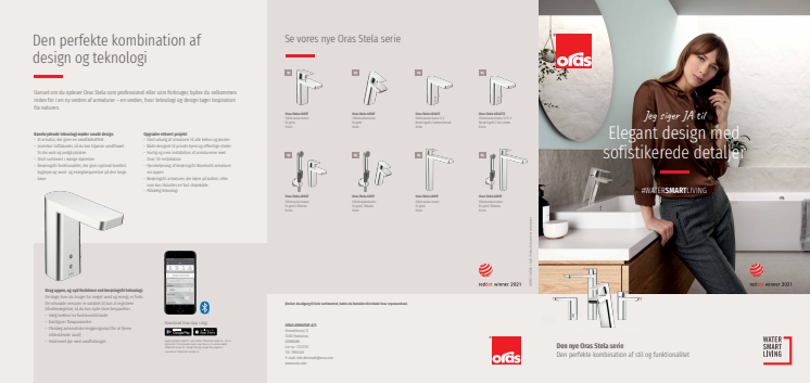 Oras Stela - Slående nye designs til det stilfulde badeværelse