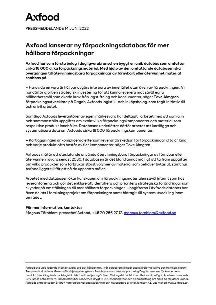 PM_220614_Axfood lanserar ny förpackningsdatabas för mer hållbara förpackningar.pdf