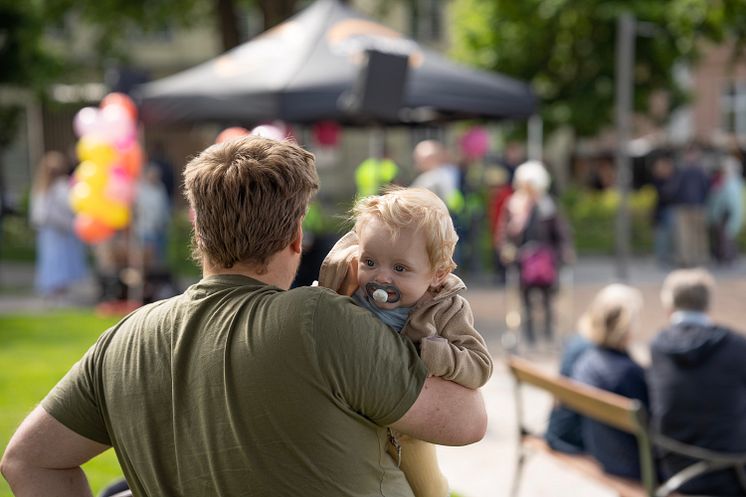 Invigning residensparken2. Fotograf iselinphotography