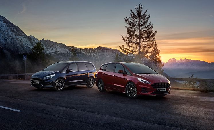 Ford S-MAX Galaxy Hybrid 2021