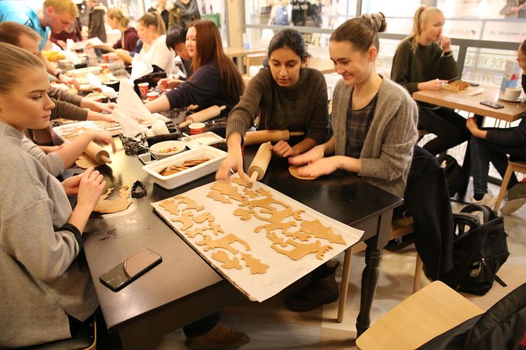 Bakeglede på campus