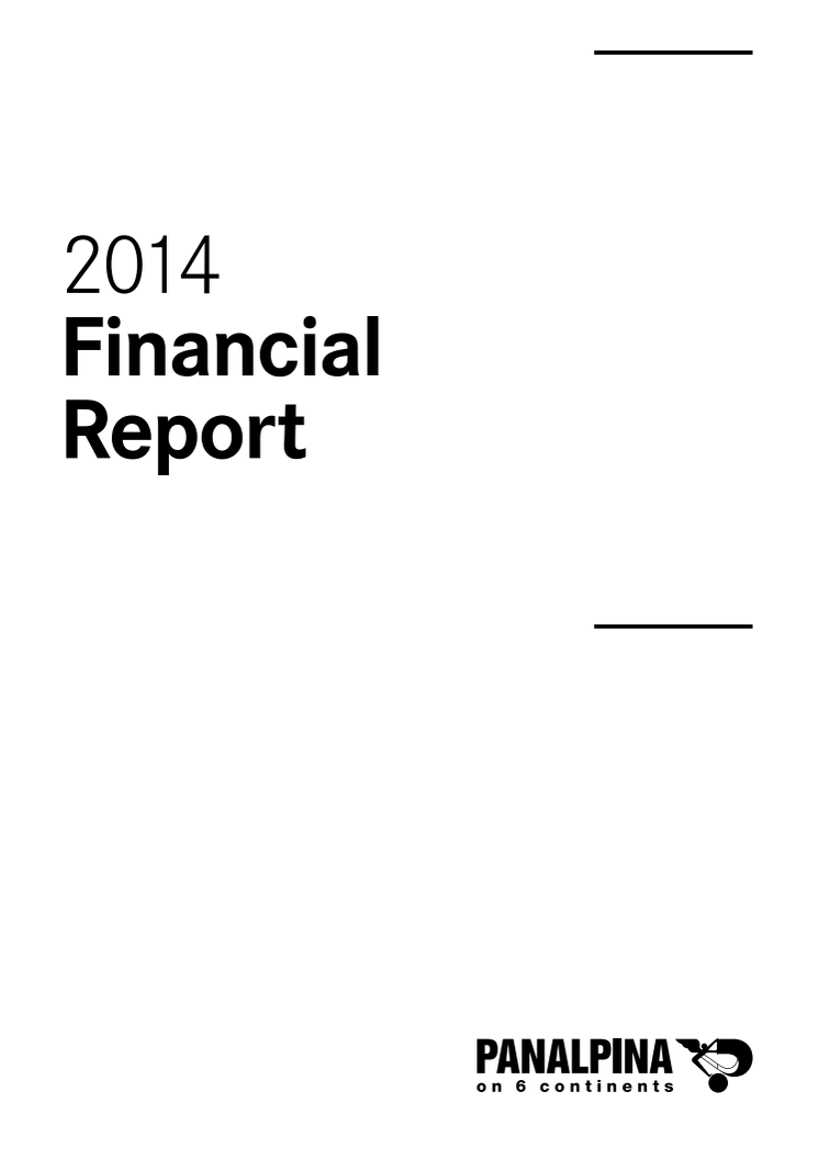 Full-Year Results 2014 – Consolidated Financial Statements