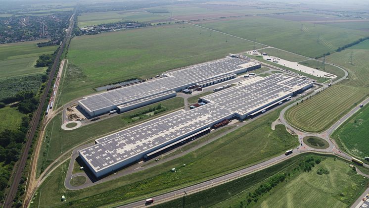 Audi Hungaria er anden CO2-neutrale Audi-fabrik