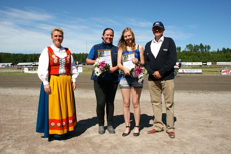 Järvsöfaks Ungdomsstipendium till Hanna Edvinsson och Lisa Gilljam