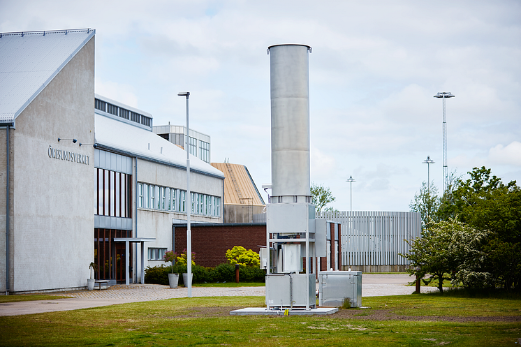 Gasfackla Öresundsverket Helsingborg