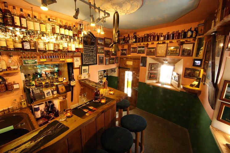 Kleinste Whiskybar der Welt 