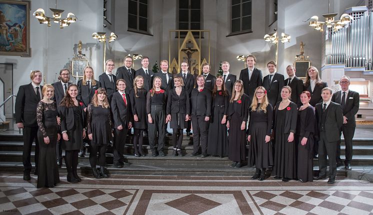 Kammarkören, Luleå tekniska universitets musikhögskola.