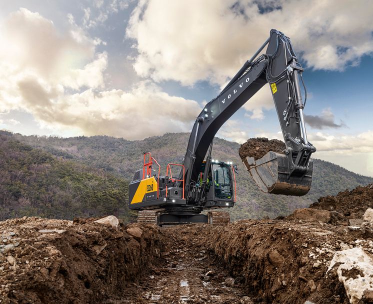 Volvo EC260 - grävmaskin