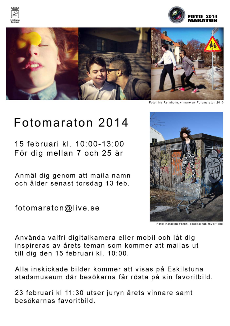 Fotomaraton 2014 på Eskilstuna stadsmuseum