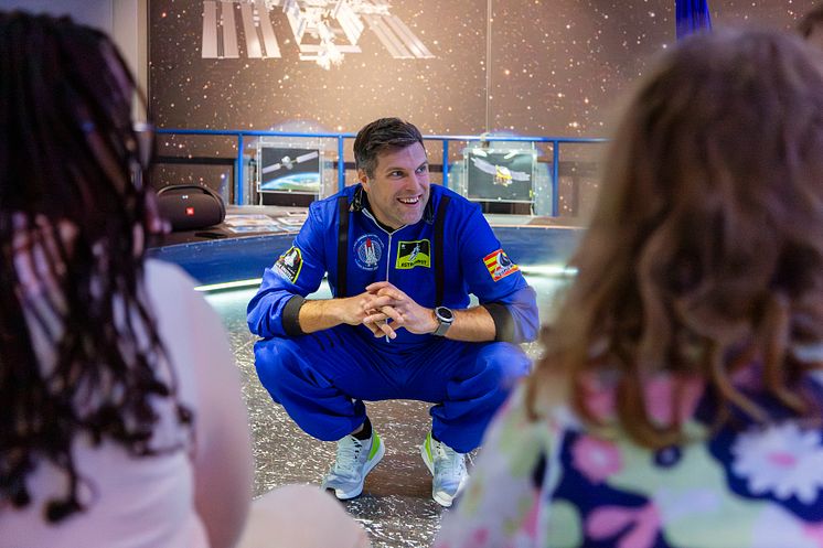 Samtal med astronaut Marcus Wandt