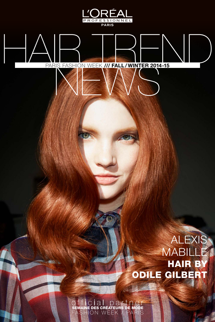 L´Oréal Professionnel for Alexis Mabille AW14