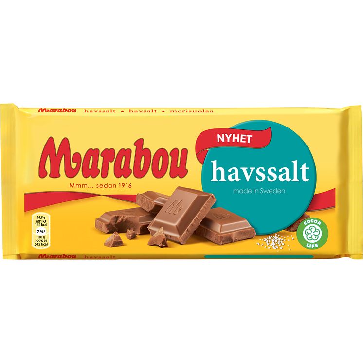 Ny svensk klassiker – Marabou Havssalt! 