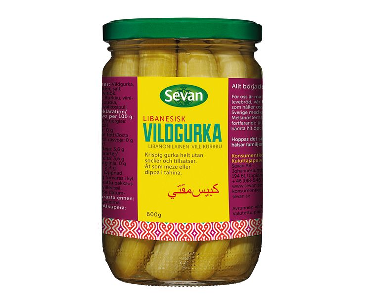 Vildgurka 600g