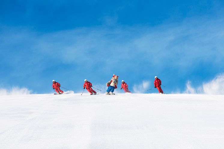 Barnfamiljernas snöparadis i Stöten