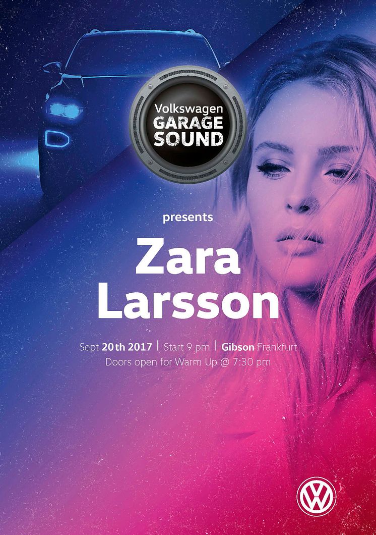 Zara Larsson i samarbete med Volkswagen
