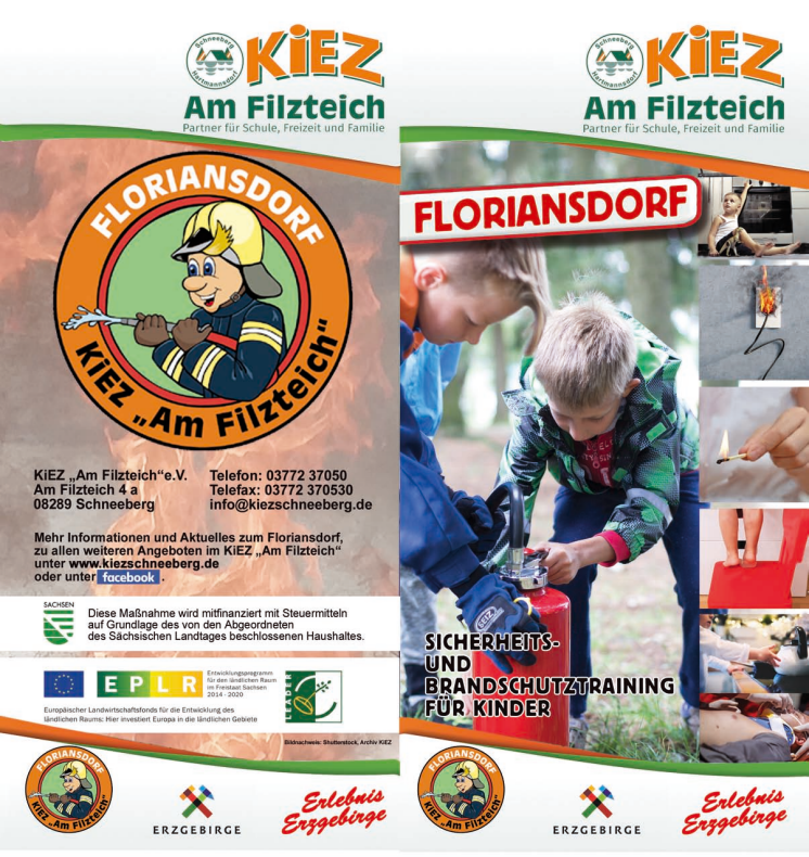 Flyer Floriansdorf KiEZ "Am Filzteich"