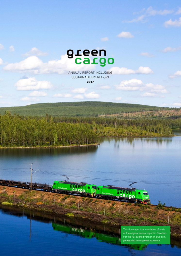 Green Cargo Annual Report 2017
