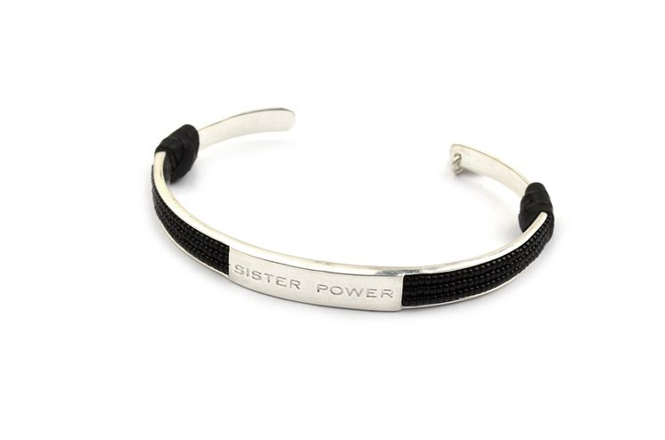 Sister Power, armband i silver