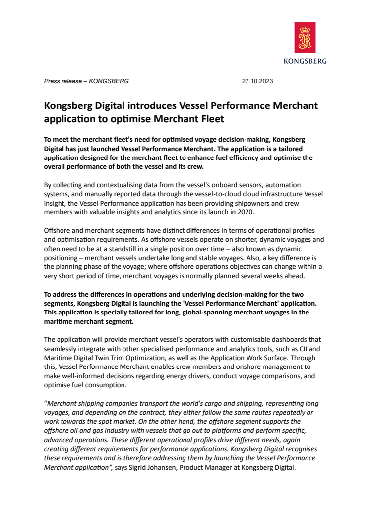Kongsberg Digital introduces Vessel Performance Merchant application to optimise Merchant Fleet.pdf