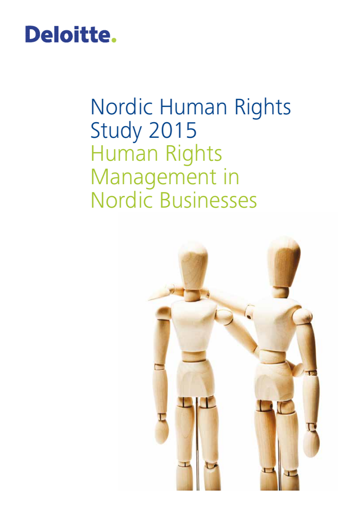 Nordic Human Rights Study 2015
