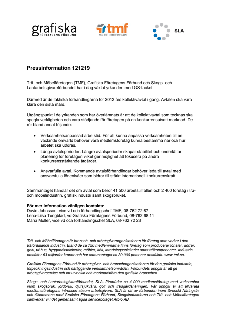 20121219 Pressinformation