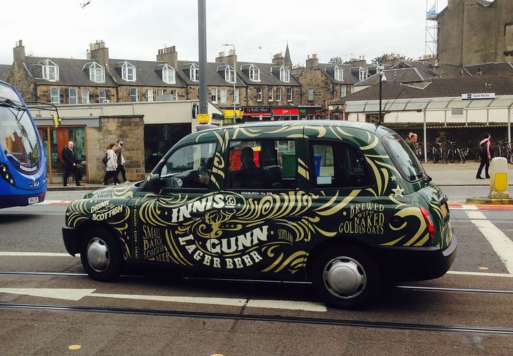 Innis & Gunn Lager taxi