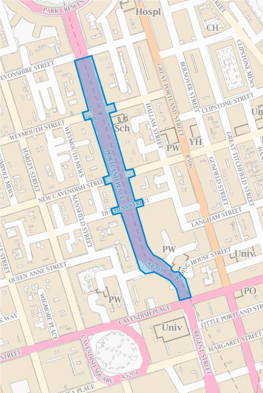 MAP 1 Portland Place