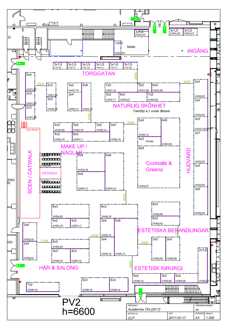 Acadermia 2017_Hall plan