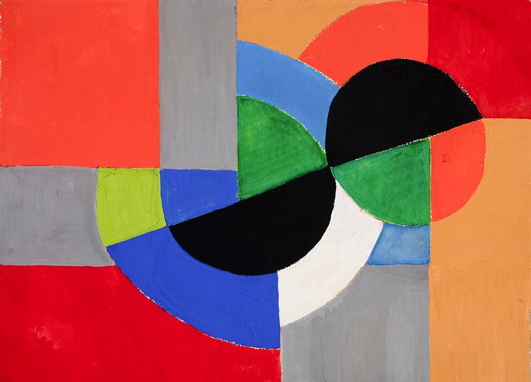 Sonia Delaunay-Terk, Rythme couleur, 1952 