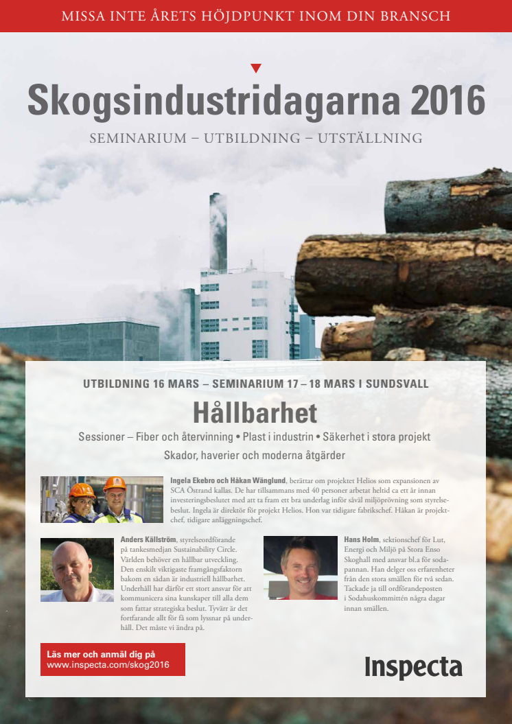 Klätterteknik ställer ut på Skogsindustridagarna