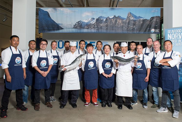 Dabei sein ist alles: Deutschlands 15 beste Sushi-Chefs, die es ins Halbfinale der Global Sushi Challenge schafften.