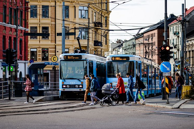 Ny fase i Trikkeprogrammet fra 18. mai: Majorstuen