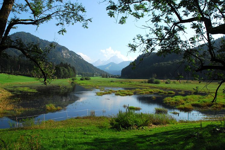 Biosphärenregion Berchtesgadener Land i Bayern