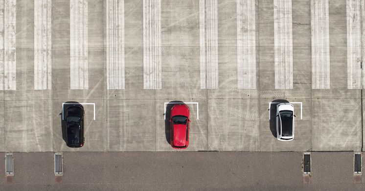 GTI 5 Drone shot above 3