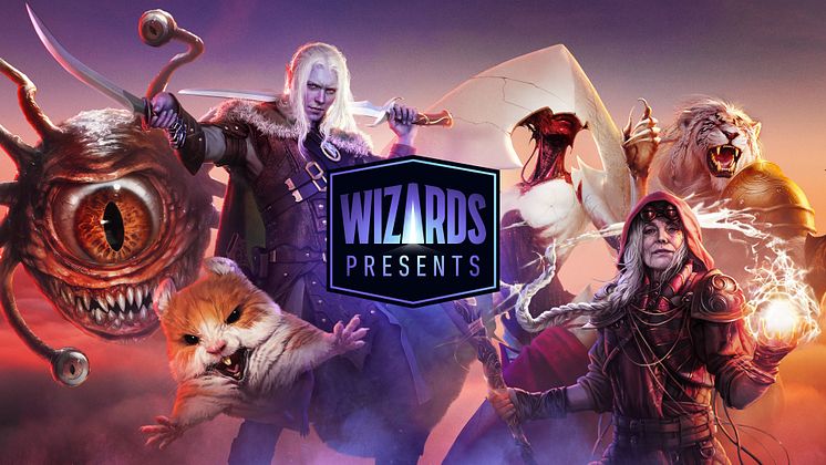 Wizards Presents Key Art