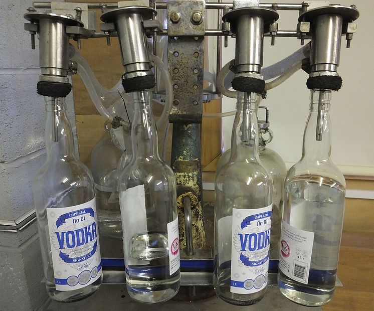 HMRC dismantled fake vodka bottling plant in Liverpool