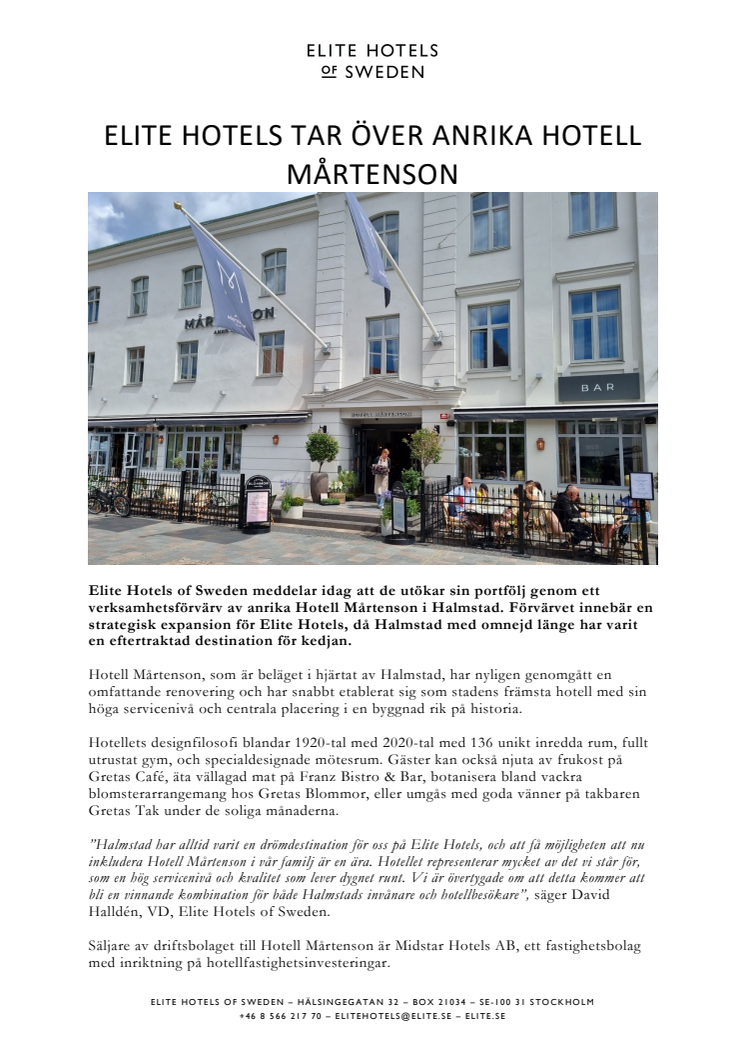 Elite Hotels of Sweden_Pressrelease_Mårtenson.pdf