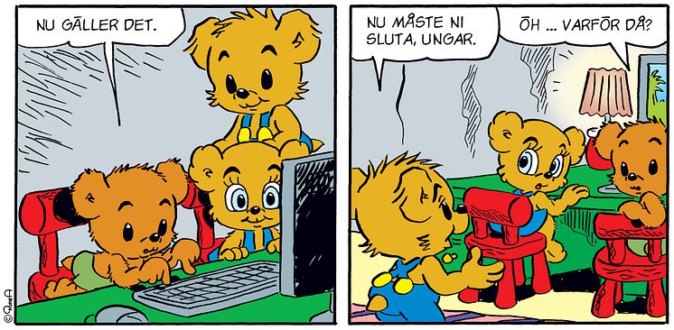 Serierutor Bamse 14 2025