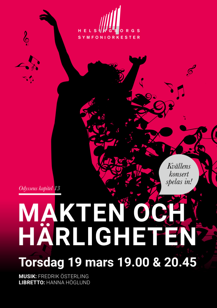 Konsertprogram Makten & härligheten