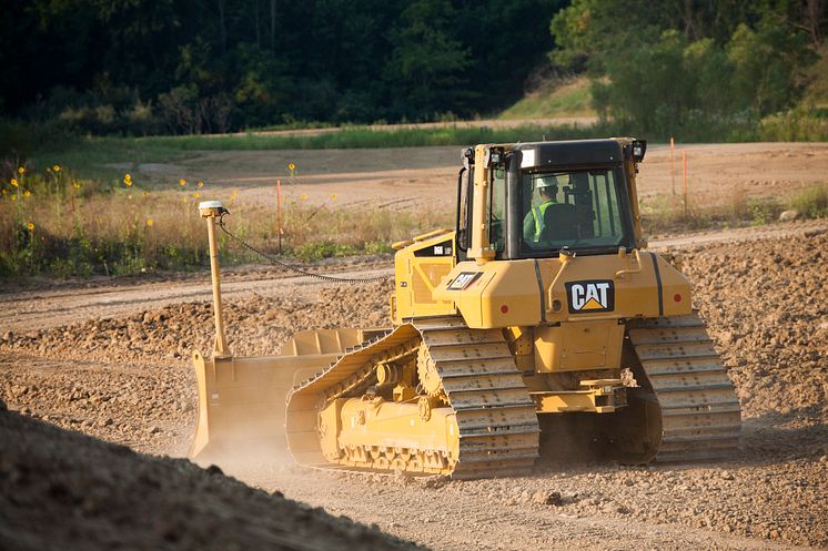 Cat D6N bandschaktare - bakifrån