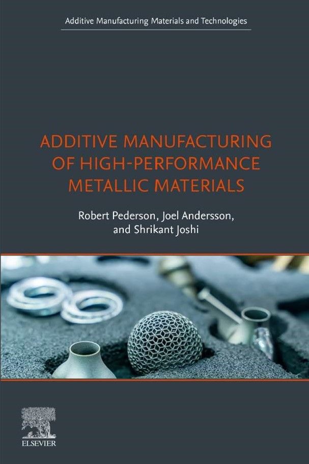 Bok om additiv tillverkning, utgiven av forskare på Högskolan Väst