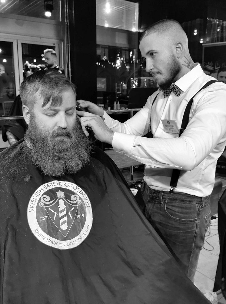 Azzam "Azzy"Ramazan, Azzy Barbershop, Stockholm 