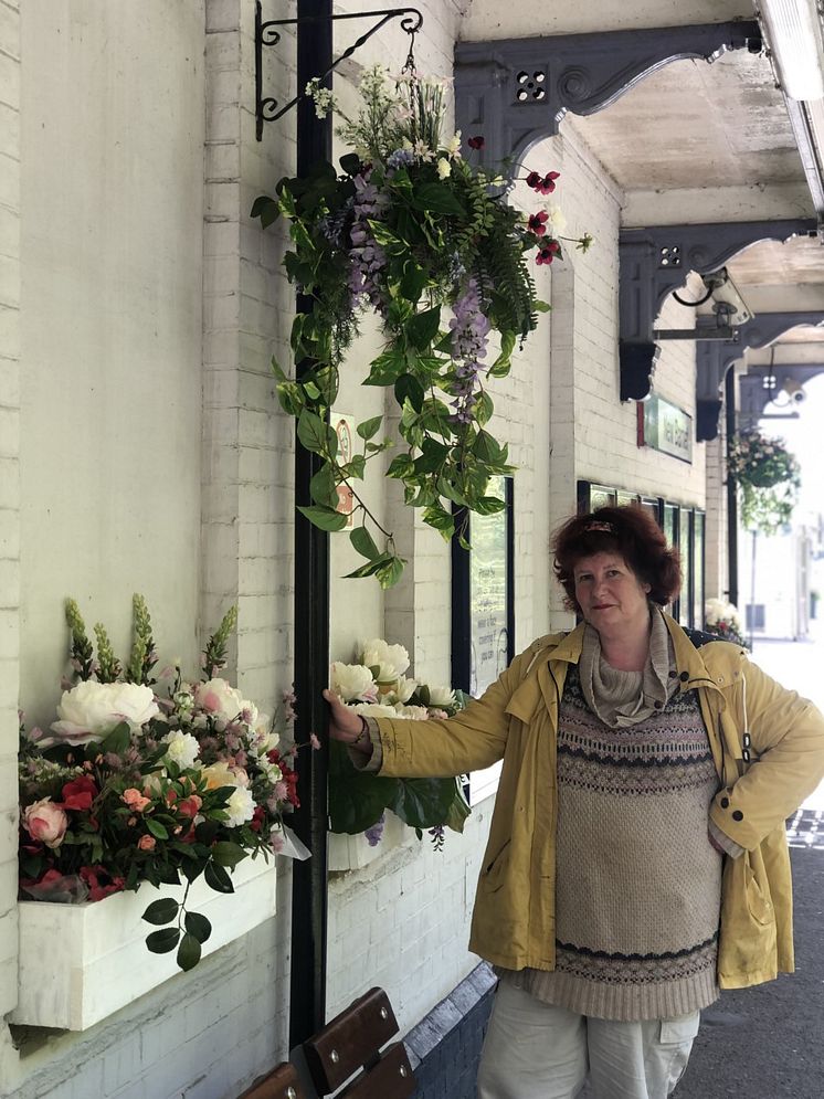 Flower Bank founder Ursula Stone at New Barnet